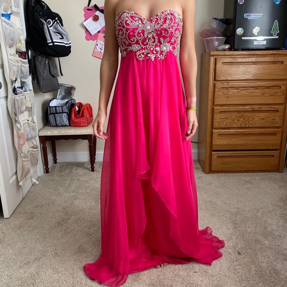 pink prom dress - Picture 4 of 4